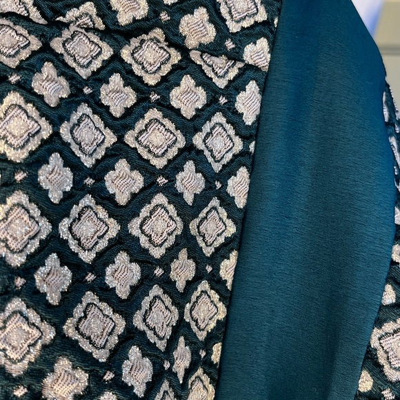 ModCloth x Anna Sui Admiring Eyes Jacquard Brocade Dress. Size 20 - Picture 11 of 12